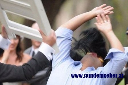 Toyda oğlan evinin adamları döyüldü