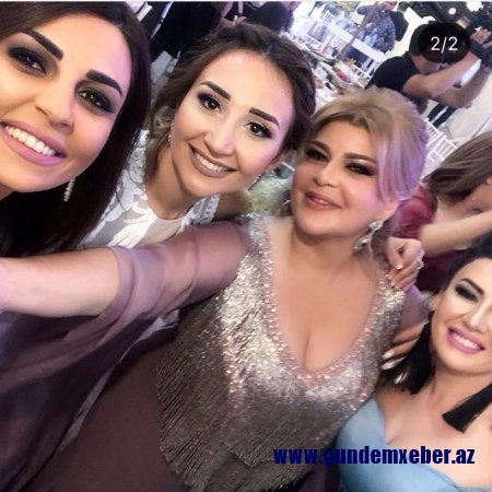 Mətanət İsgəndərlinin qızının toyundan - Video+Fotolar
