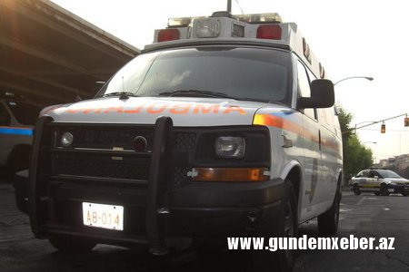 Bakıda qadın jurnalist "Hummer"lə həkimi vurdu