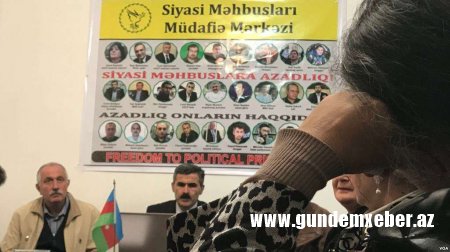 Siyasi Məhbusları Müdafiə Mərkəzi: 159 siyasi məhbus var