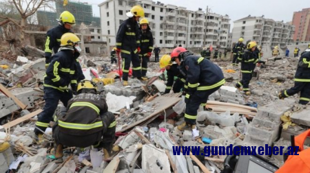 Çinin Ningbo şəhərində güclü partlayış baş verib, azı 2 nəfər ölüb