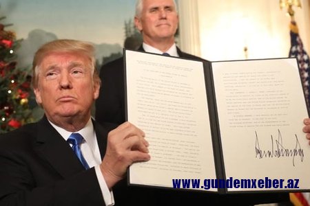 Trampın Qüds qərarı: Livandakı ABŞ səfirliyi qarşısındakı nümayiş zamanı zorakı toqquşmalar baş verib