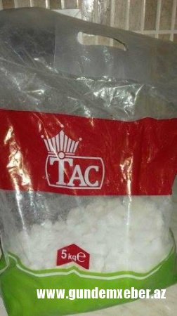 Marketdən alınan TAC MMC şirkətinə məxsus qəndin içindən görün nələr çıxdı – FOTOLAR