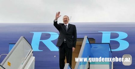 İlham Əliyev Rusiyada səfərdədir