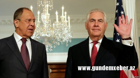 Lavrov və Tillerson Şimali Koreya, Suriya və Ukrayna məsələlərini müzakirə edib