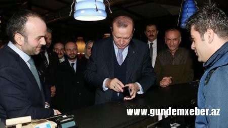 Ərdoğan restoranda xaş sifariş etdi - Foto