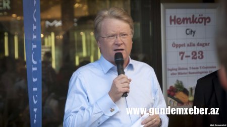 Avropa Parlamentinin İsveçdən olan üzvünün adı Azərbaycanın arzuolunmaz şəxslər siyashısına daxil ediləcək