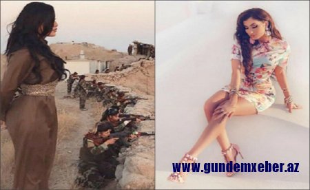 Sosial şəbəkələrdə terrorçularla şəkli yayılan qadın kimdir?- FOTOLAR