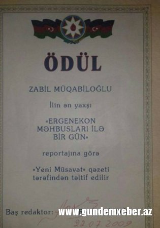 Əvvəlcə sevdiklərini itirdi, sonra... - Dərddən ciyəri tək taleyi də çürüyən nakam jurnalist (FOTOLAR)