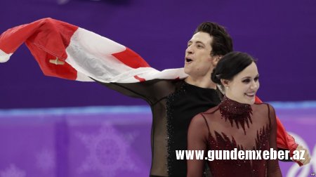Kanadalı konkisürənlər Olimpiya Oyunlarında ikinci qızıl medala layiq görülüb