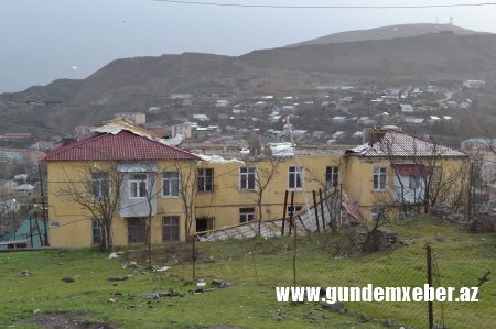 Qasırğa Daşkəsəni iflic etdi - FOTO (VİDEO)