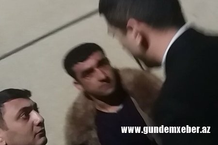 Bakıdakı ''Rahat'' supermarketdə çörək oğurlayanı döydülər: ''Qaçsan ataram....'' – VİDEO