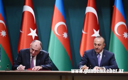 Azərbaycan-Türkiyə sənədləri imzalanıb - FOTOLAR