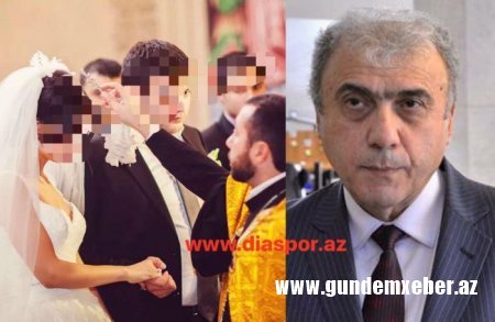 Azərbaycanlı diaspor sədrinin qızı erməniyə ərə getdi: Toy Moskvada olub – FOTO