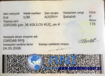 DSMF Zərdab rayon şöbəsinin müdiri Canpolad Vəliyev məsuliyyətə cəlb edilməlidir - ŞİKAYƏT