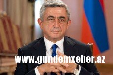 Serj Sarkisyan Qarabağ üzrə xüsusi nümayəndə olacaq