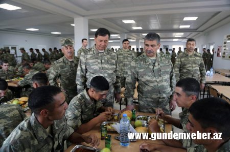Cəbhə bölgəsində Raket və Artilleriya Qoşunlarının hərbi hissəsinin açılışı olub - FOTOLAR