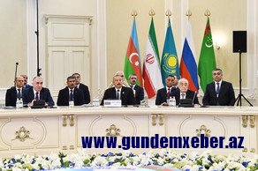 Aktauda Xəzəryanı ölkələrin V sammiti keçirilib - YENİLƏNİB