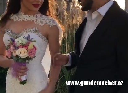 “Vicdan haqqı”nın məşhur cütlüyü evləndi – Fotolar