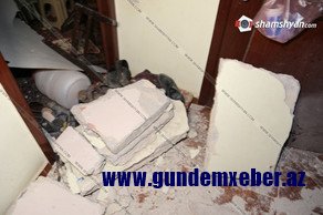 Ermənistanda beşmərtəbəli binada partlayış baş verib, hadisə yerində detonatorlar aşkarlanıb