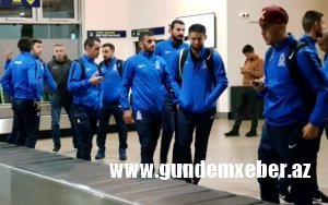 Azərbaycan millisi səfərə yollandı