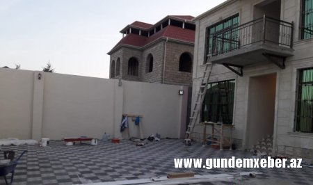 “Faktor Lizinq” MMC-nın şöbə müdiri özünə dəbdəbəli villa tikdirdi, fəhlələri ac-susuz işlədib, pullarını vermədi - FOTOLAR