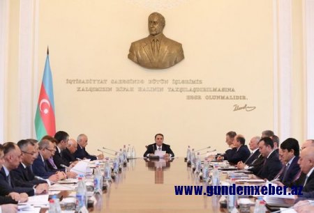 Novruz Məmmədov nazirlərə göstərişlər verdi - FOTO