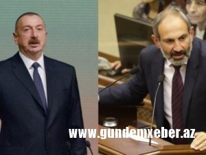 Əliyev və Paşinyan Tvitter-də Qarabağ haqda yazdılar
