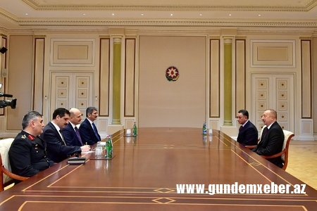 Prezident İlham Əliyev Türkiyənin daxili işlər nazirini qəbul edib - FOTO