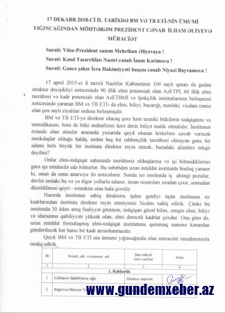 Gəncədə alimlərin fikri “saya salınmır”