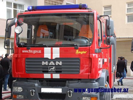 Nərimanov rayonunda 5 otaqlı mənzil yanıb
