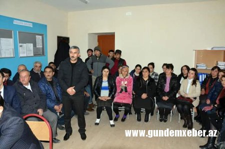 İcra başçısı sakinlərlə növbəti səyyar qəbulunu keçirib -FOTOLAR