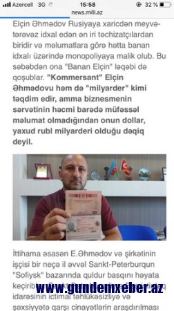 ŞƏMKİRLİ BİZNESMENLƏRİN "PİTER SAVAŞI"NIN GÖRÜNMƏYƏN TƏRƏFLƏRİ