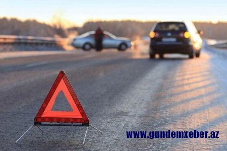 İranda yol qəzası: 4 nəfər öldü, 2 nəfər yaralandı