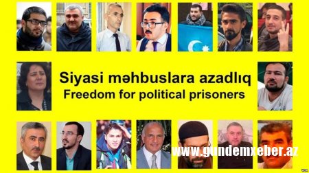 Yeni siyasi məhbuslar siyahısına 133 nəfərin adı daxil edilib