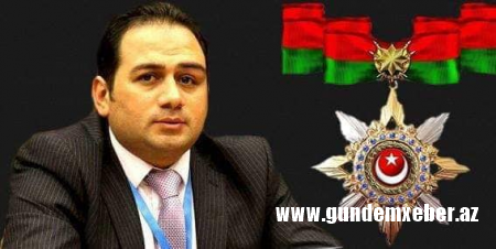 Səbuhi Abbasov “Xüsusi xidmətlərə görə” Ordeni ilə təltif edildi