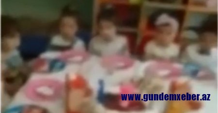 Bağçada uşaqları təhqir edən müəllim işdən çıxarıldı