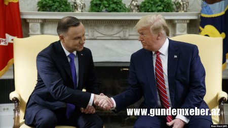 Tramp: ABŞ Polşada hərbi mövcudluğunu gücləndirir