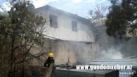 Zığ şosesində baş verən yanğın söndürülüb - FOTO - YENİLƏNİB-4