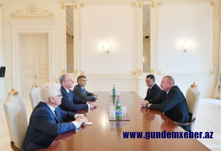 Prezident İlham Əliyev Rusiya Təhlükəsizlik Şurasının katibini qəbul edib