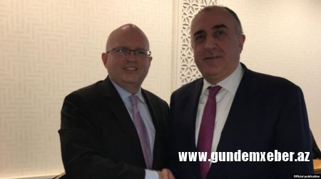 Elmar Məmmədyarov və ABŞ Dövlət Katibinin köməkçisinin görüşü olub