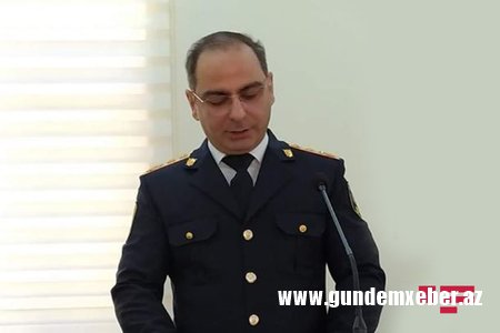 Bakı şəhər Baş Polis İdarəsinə rəis müavini təyin edilib - FOTO