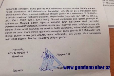 Aktrisa arvadının porno şəkillərini yayan Mahmudov qadın oğurluğu, şantaj cinayətləri də törədibmiş... - ONUN PSİXOPAT OLMASINI SÜBUT EDƏN EKSPERT RƏYİ