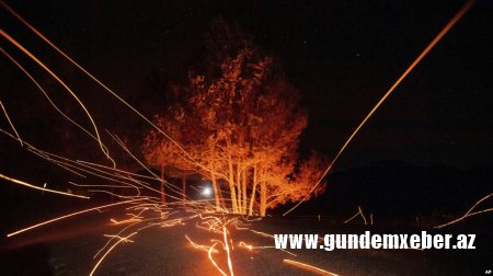 Kaliforniyanın cənubunda küləklər yanğının daha böyük əraziyə yayılmasına səbəb ola bilər