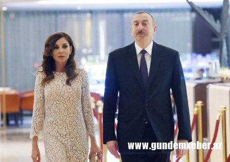 İlham Əliyev və Mehriban Əliyeva Dünya dini liderlərinin II Bakı Sammitində