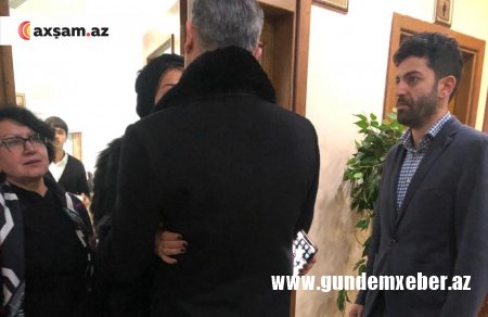 Xalq artisti qardaşının yasında - FOTO
