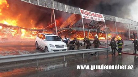 “EuroHome”da yanğın:istintaq qrupu yaradıldı