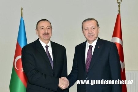 Rəcəb Tayyib Ərdoğan Prezident İlham Əliyevi təbrik etdi
