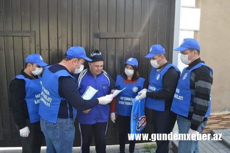 YAP Şəmkir təşkilatının "koronavirus" şousu  - FOTOFAKTLAR