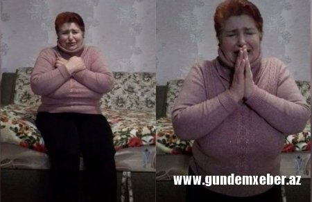 Koronavirusu yayan qadın diz çöküb üzr istədi! — VİDEO